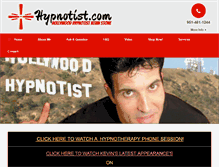 Tablet Screenshot of hypnotist.com